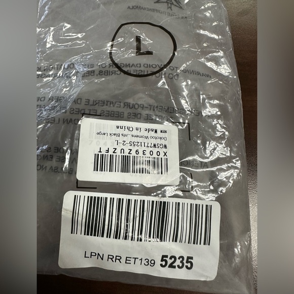 Black Pants for Women size Large - Picture 4 of 5